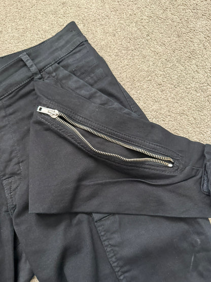 FW14 Rick Owens DRKSHDW Black Memphis Biker Denim Jeans