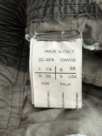 SS13 Rick Owens DRKSHDW "Island" Geo Camo Pods Shorts