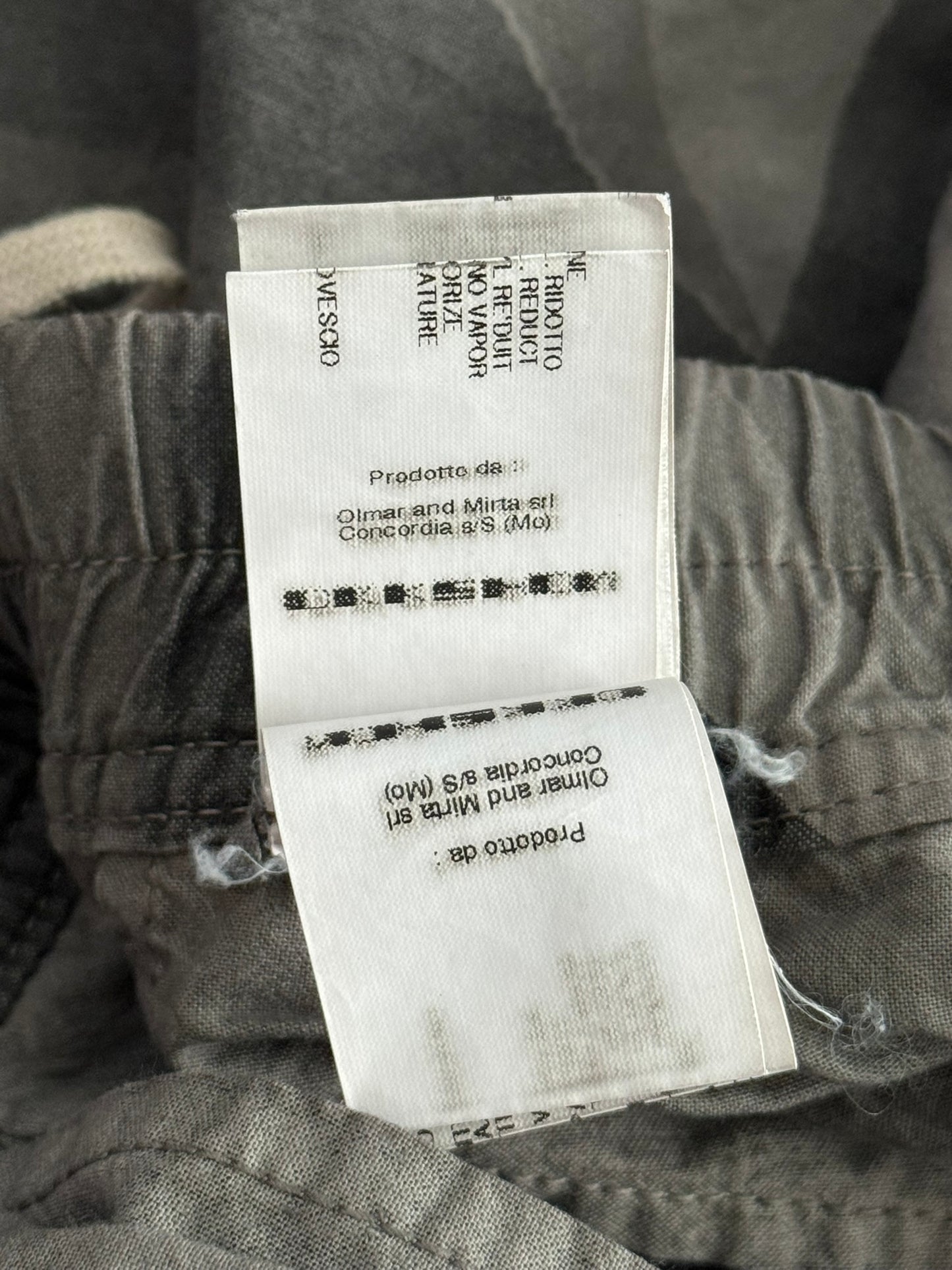 SS13 Rick Owens DRKSHDW "Island" Geo Camo Pods Shorts
