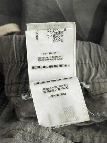 SS13 Rick Owens DRKSHDW "Island" Geo Camo Pods Shorts