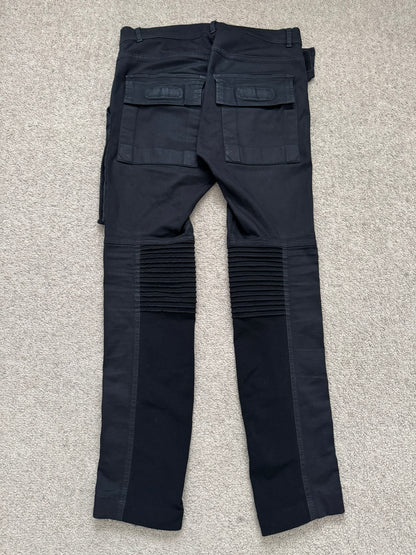 FW14 Rick Owens DRKSHDW Black Memphis Biker Denim Jeans
