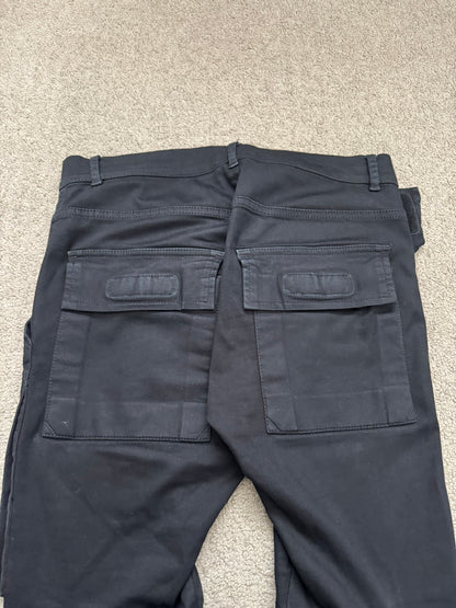 FW14 Rick Owens DRKSHDW Black Memphis Biker Denim Jeans