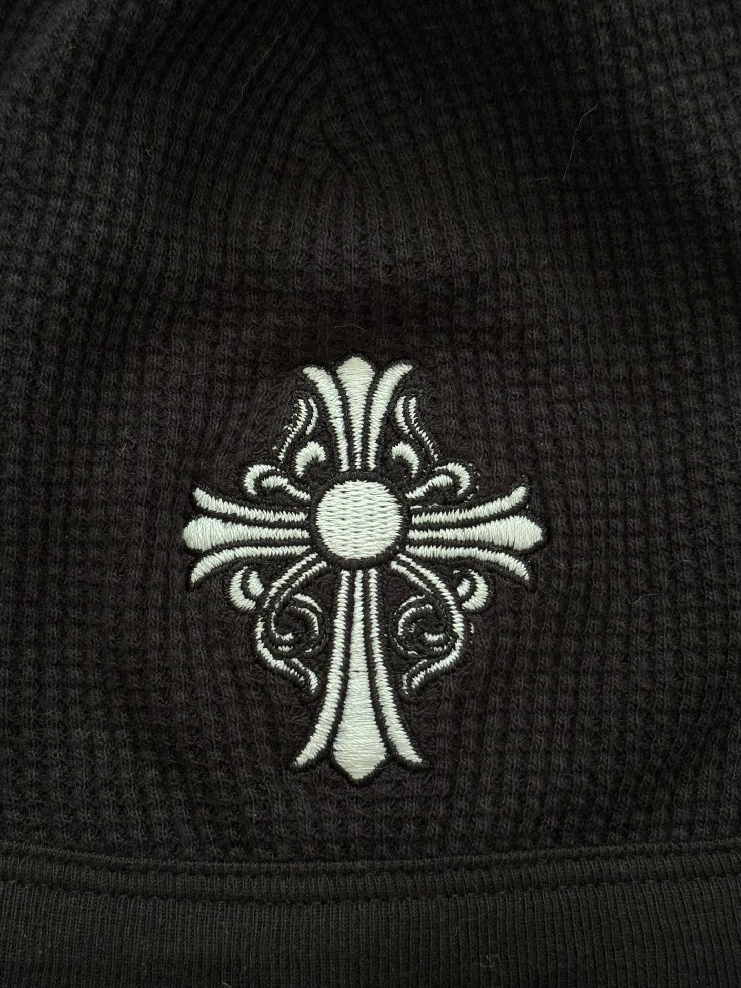 Chrome Hearts Vine Cross Logo Thermal Beanie