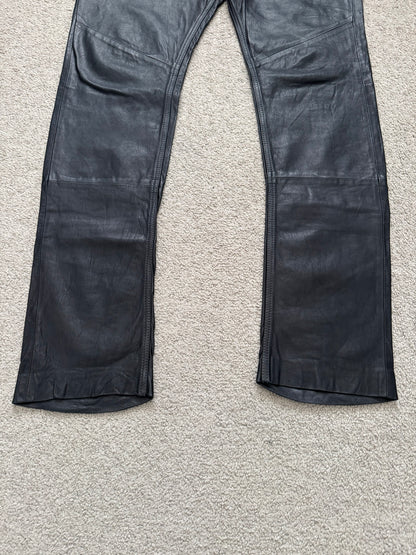 FW14 Maison Margiela Slim Lambskin Leather Jeans