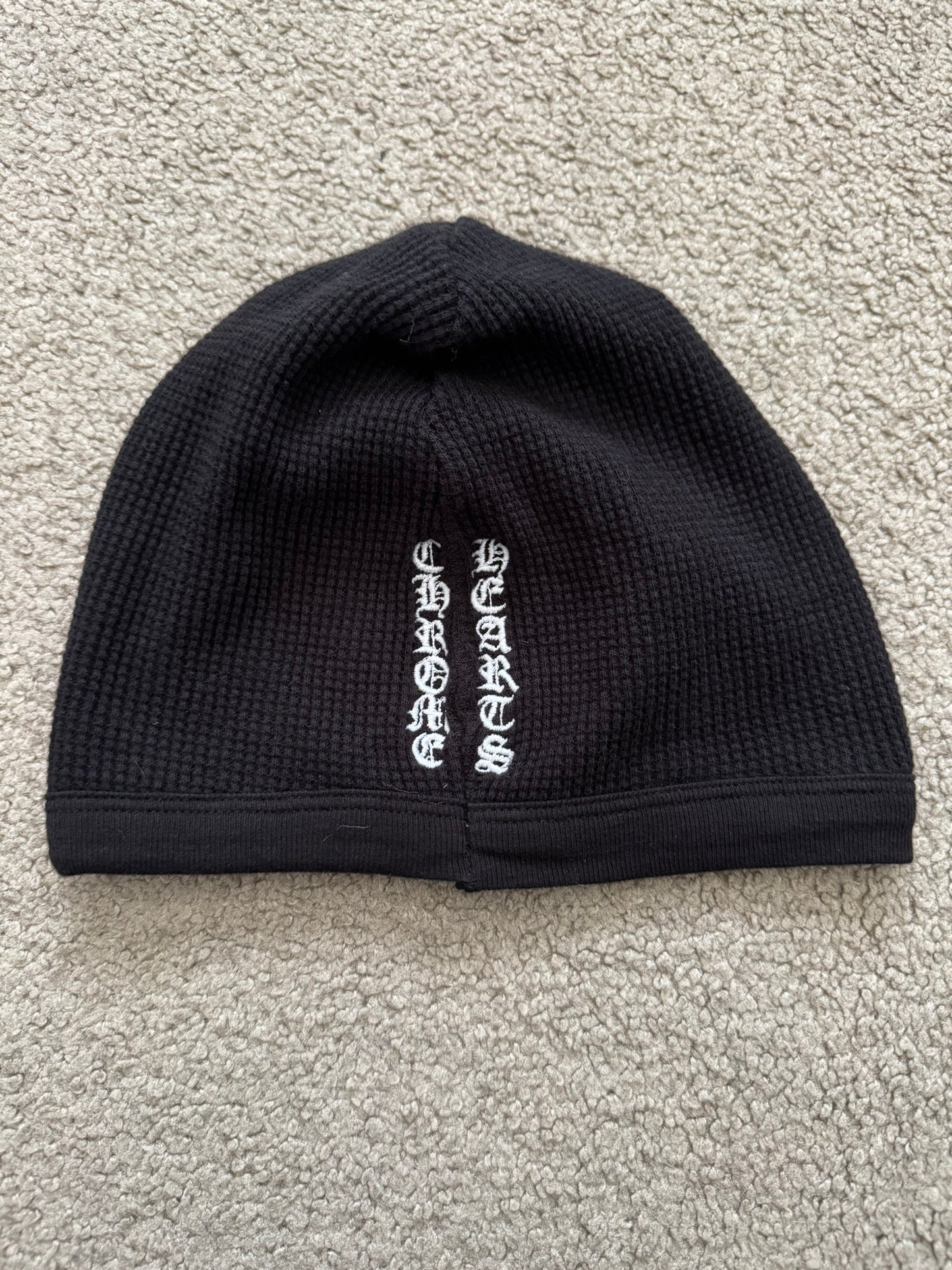 Chrome Hearts Vine Cross Logo Thermal Beanie