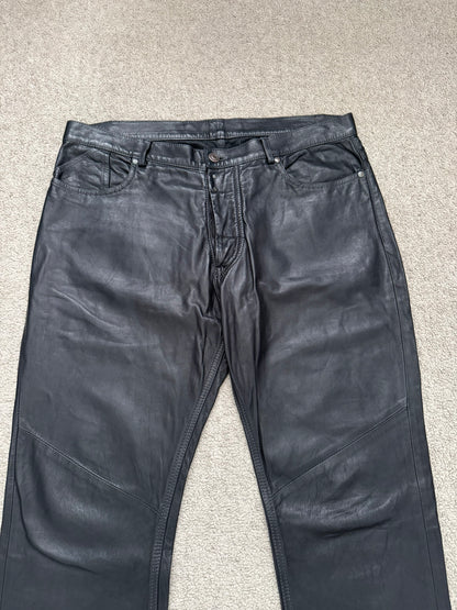 FW14 Maison Margiela Slim Lambskin Leather Jeans