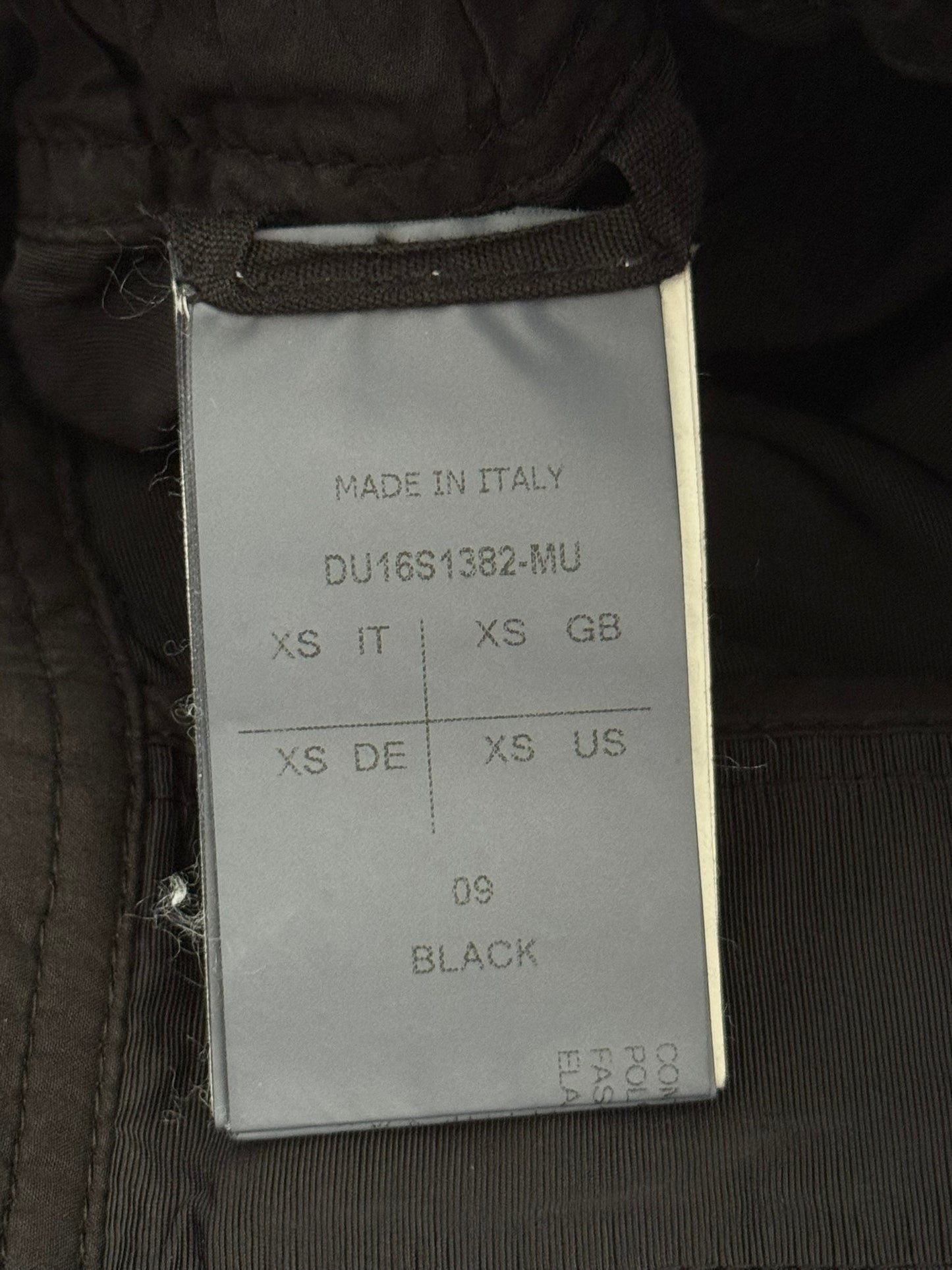 SS16 Rick Owens DRKSHDW Black Nylon Memphis Cargo Pods Shorts