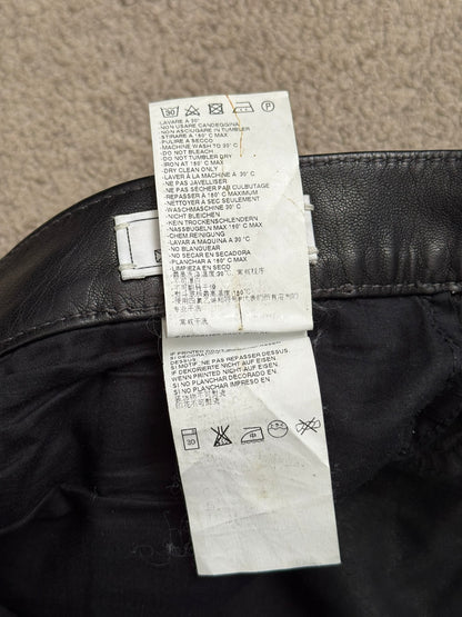 FW14 Maison Margiela Slim Lambskin Leather Jeans
