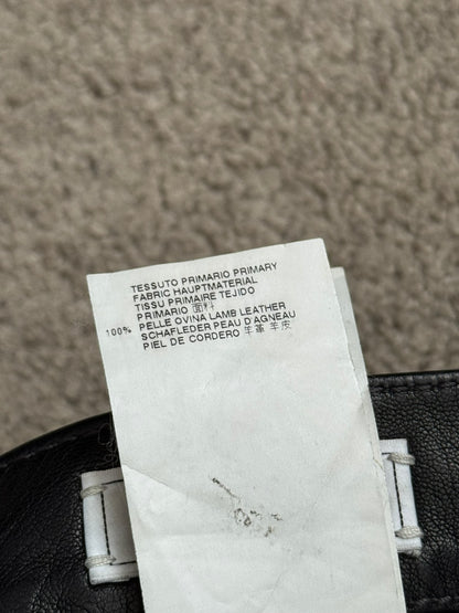 FW14 Maison Margiela Slim Lambskin Leather Jeans