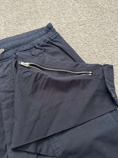 FW15 Rick Owens DRKSHDW Black Memphis Cargo Pods Shorts
