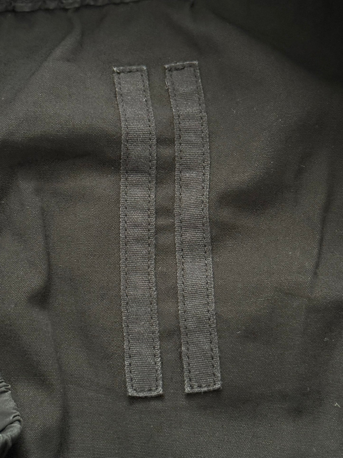 FW15 Rick Owens DRKSHDW Black Memphis Cargo Pods Shorts