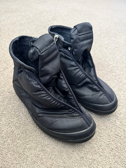 SS15 Rick Owens DRKSHDW "Faun" Black Hoof Dunks Sneakers