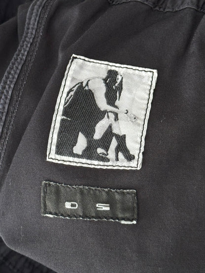 FW15 Rick Owens DRKSHDW Black Memphis Cargo Pods Shorts