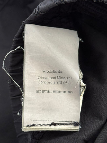 FW15 Rick Owens DRKSHDW Black Memphis Cargo Pods Shorts