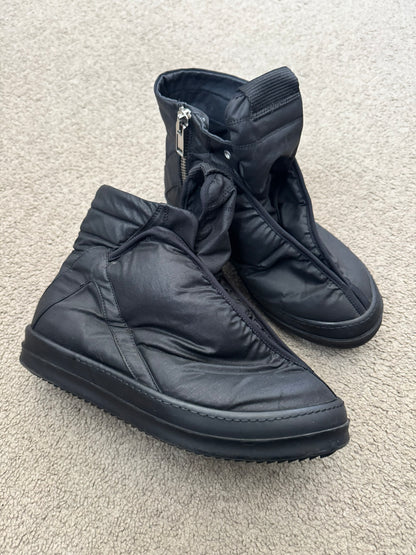 SS15 Rick Owens DRKSHDW "Faun" Black Hoof Dunks Sneakers