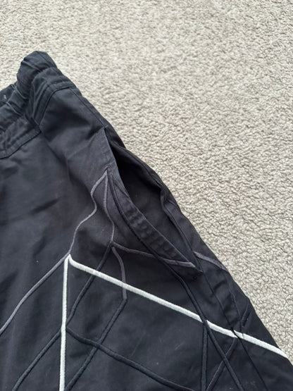 SS19 Rick Owens Mainline Geometric Basket Swinger Shorts
