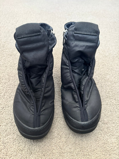 SS15 Rick Owens DRKSHDW "Faun" Black Hoof Dunks Sneakers