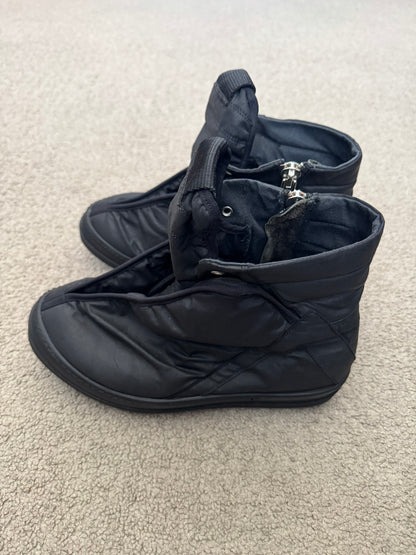 SS15 Rick Owens DRKSHDW "Faun" Black Hoof Dunks Sneakers