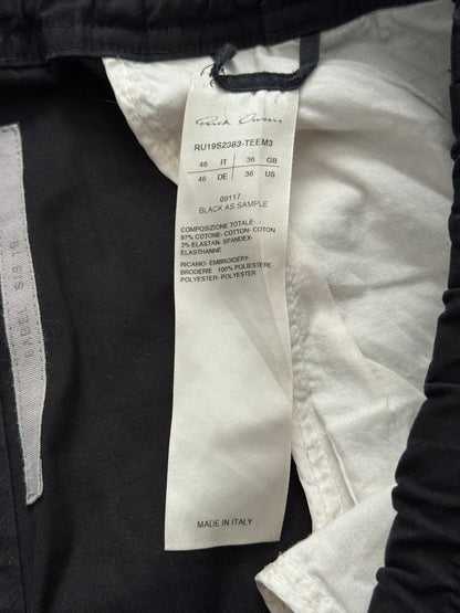 SS19 Rick Owens Mainline Geometric Basket Swinger Shorts