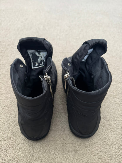 SS15 Rick Owens DRKSHDW "Faun" Black Hoof Dunks Sneakers