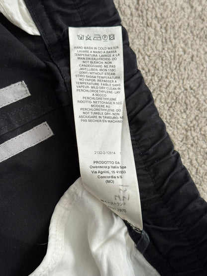 SS19 Rick Owens Mainline Geometric Basket Swinger Shorts