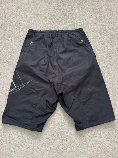SS19 Rick Owens Mainline Geometric Basket Swinger Shorts