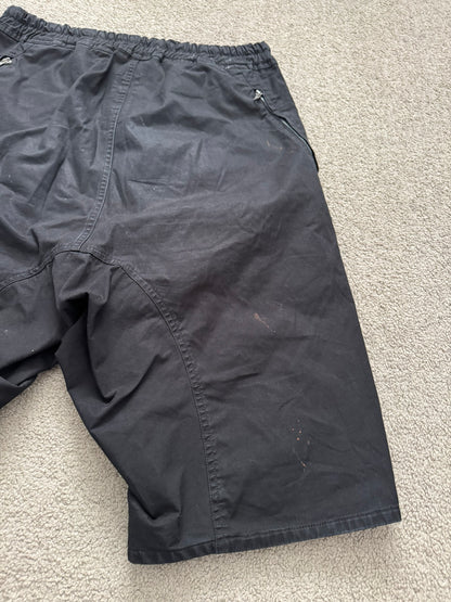 SS19 Rick Owens Mainline Geometric Basket Swinger Shorts