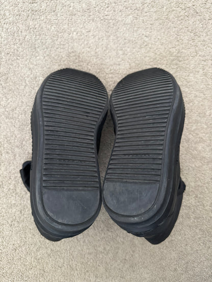 SS15 Rick Owens DRKSHDW "Faun" Black Hoof Dunks Sneakers