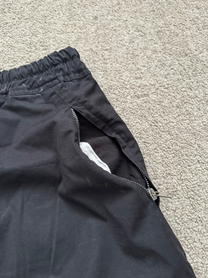 SS19 Rick Owens Mainline Geometric Basket Swinger Shorts