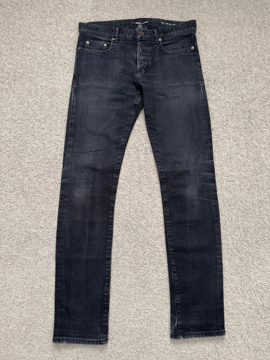 SS16 Saint Laurent by Hedi Slimane Black D01 Denim Jeans