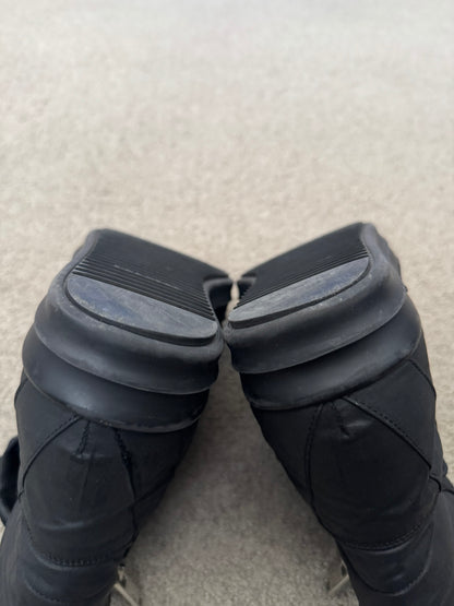 SS15 Rick Owens DRKSHDW "Faun" Black Hoof Dunks Sneakers