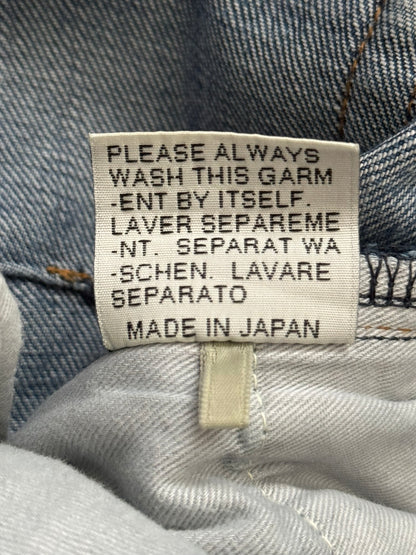 AW06 Dior Homme by Hedi Slimane Distressed Washed Repaired Denim Jeans