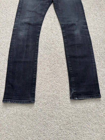 SS16 Saint Laurent by Hedi Slimane Black D01 Denim Jeans