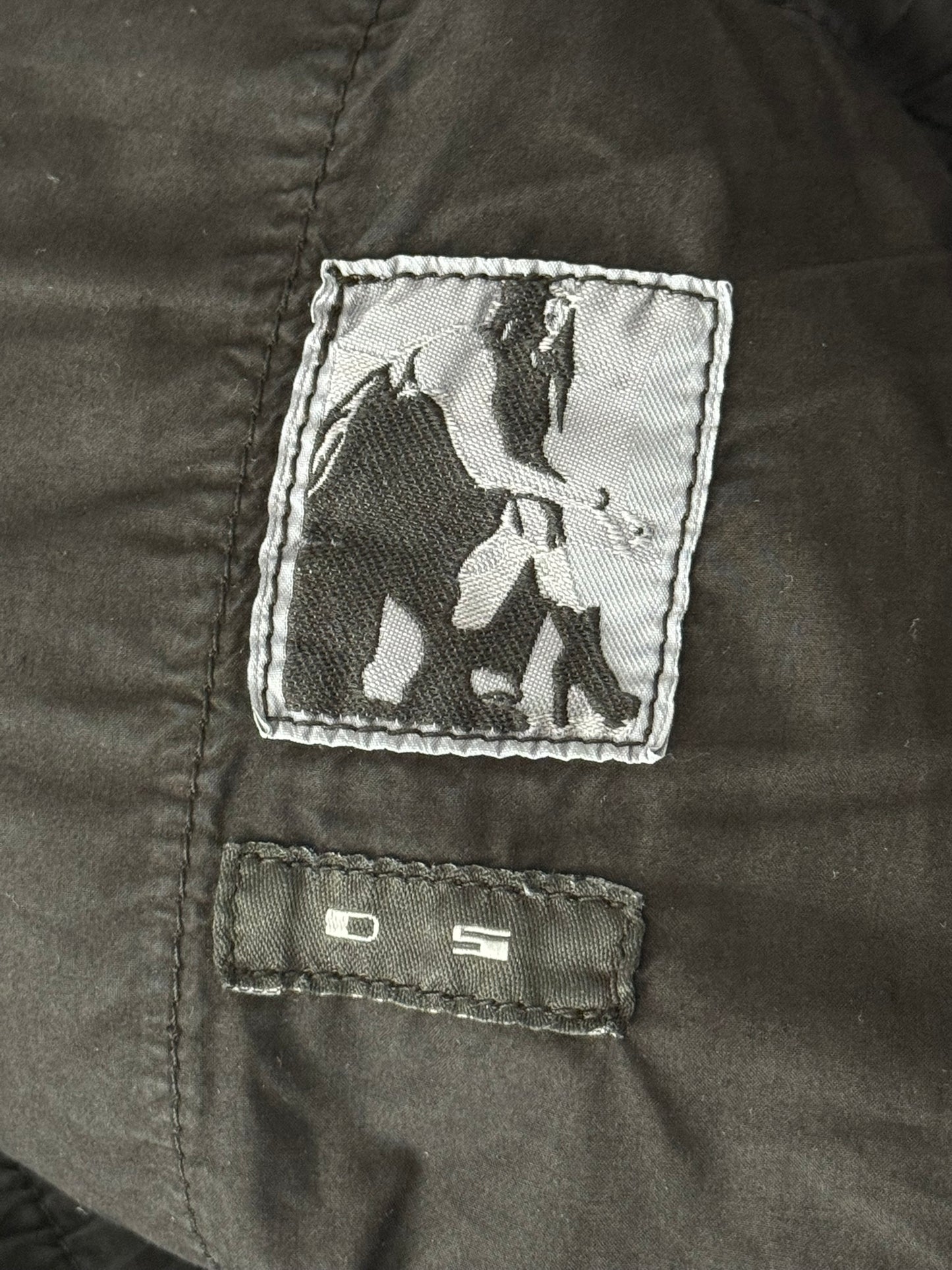 FW14 Rick Owens DRKSHDW Black Cotton Moleskin Pods Shorts