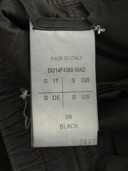 FW14 Rick Owens DRKSHDW Black Cotton Moleskin Pods Shorts