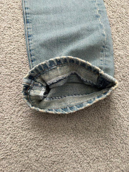 SS06 Dior Homme by Hedi Slimane Crash Distressed Denim Jeans