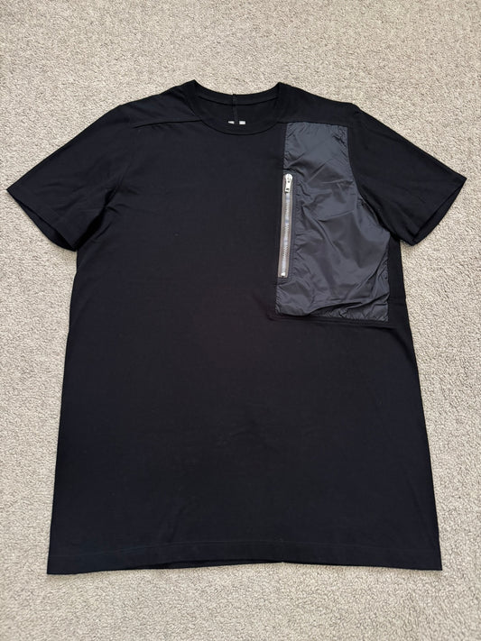 SS21 Rick Owens Mainline Nylon Zip Pocket Level T Shirt