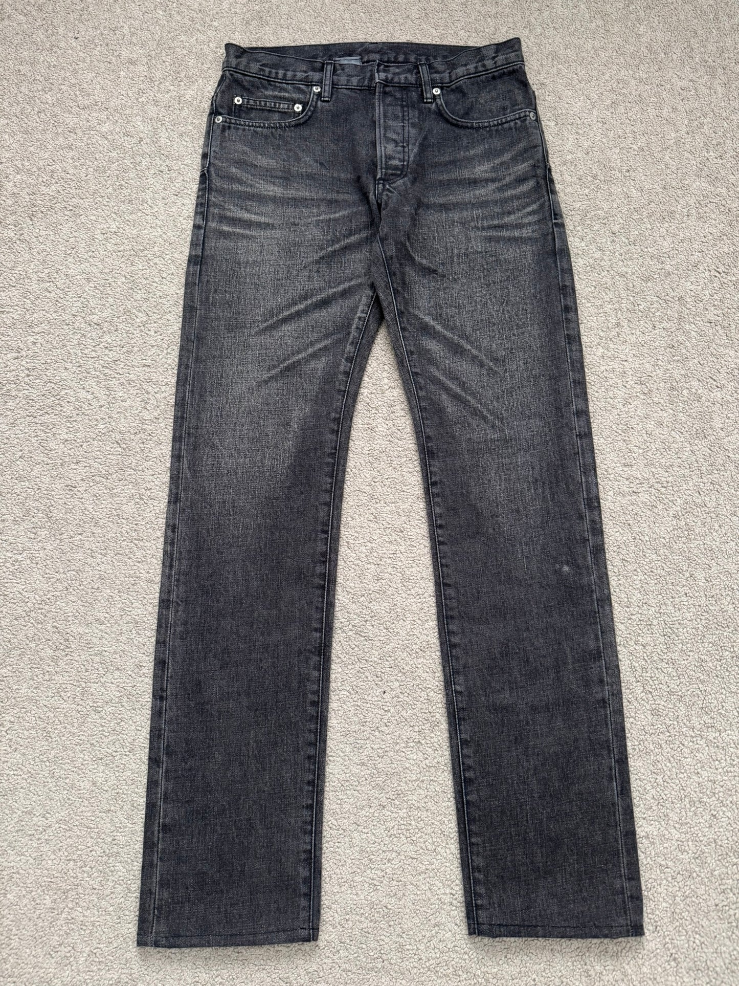 SS08 Dior Homme by Kris Van Assche MIJ Clawmark Denim Jeans