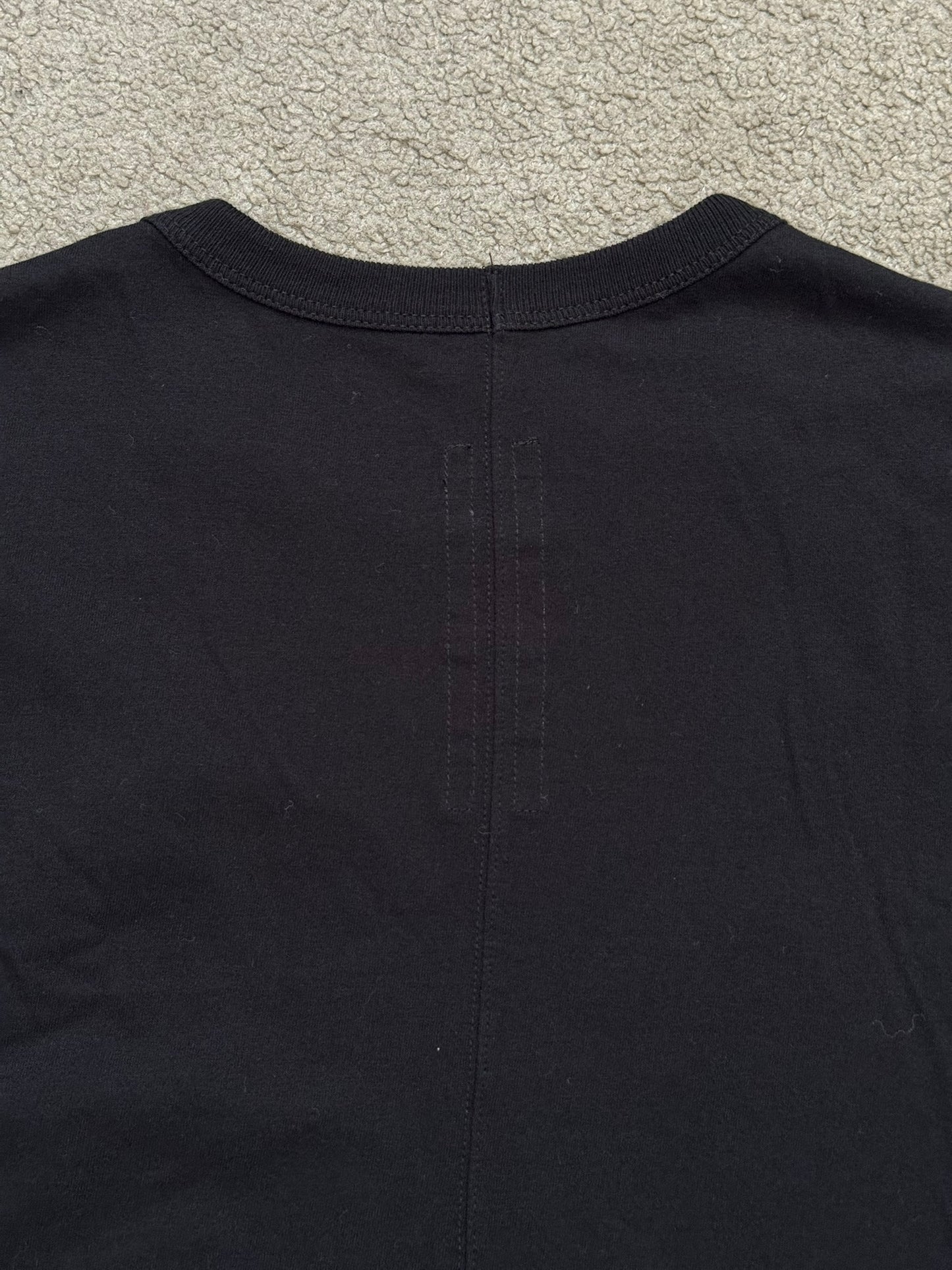 SS21 Rick Owens Mainline Nylon Zip Pocket Level T Shirt