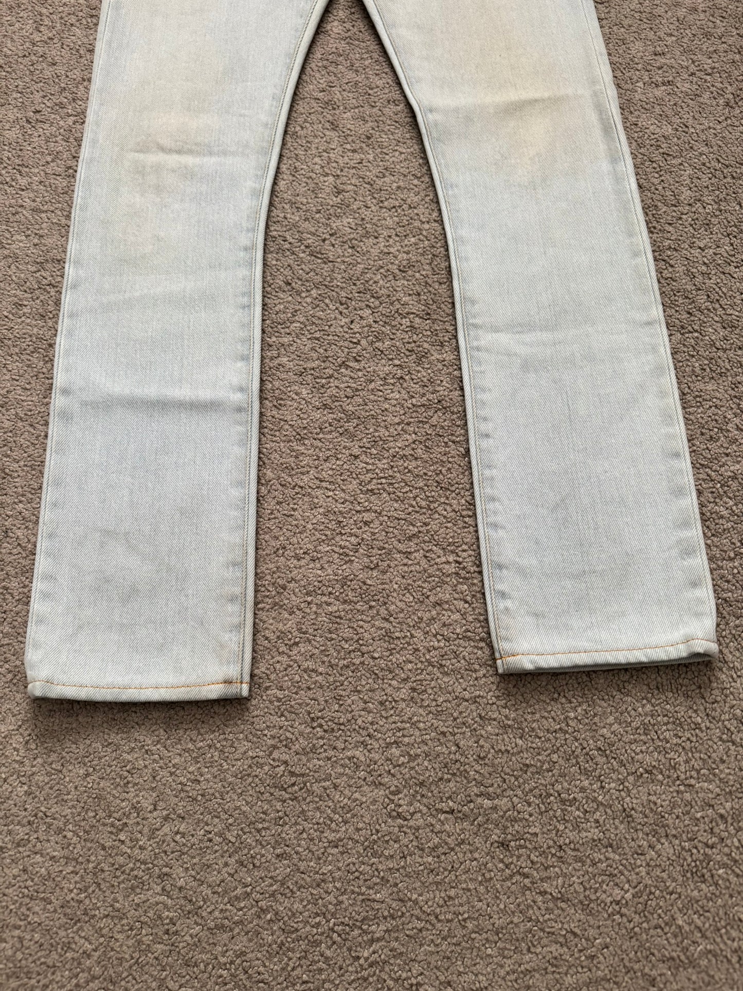 SS14 Saint Laurent by Hedi Slimane Lightwash D02 Denim Jeans