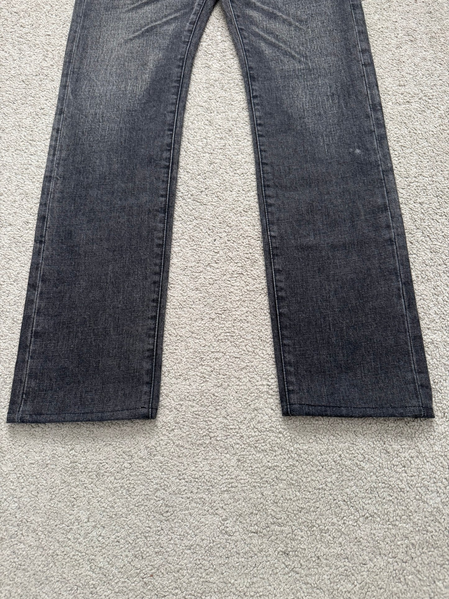 SS08 Dior Homme by Kris Van Assche MIJ Clawmark Denim Jeans