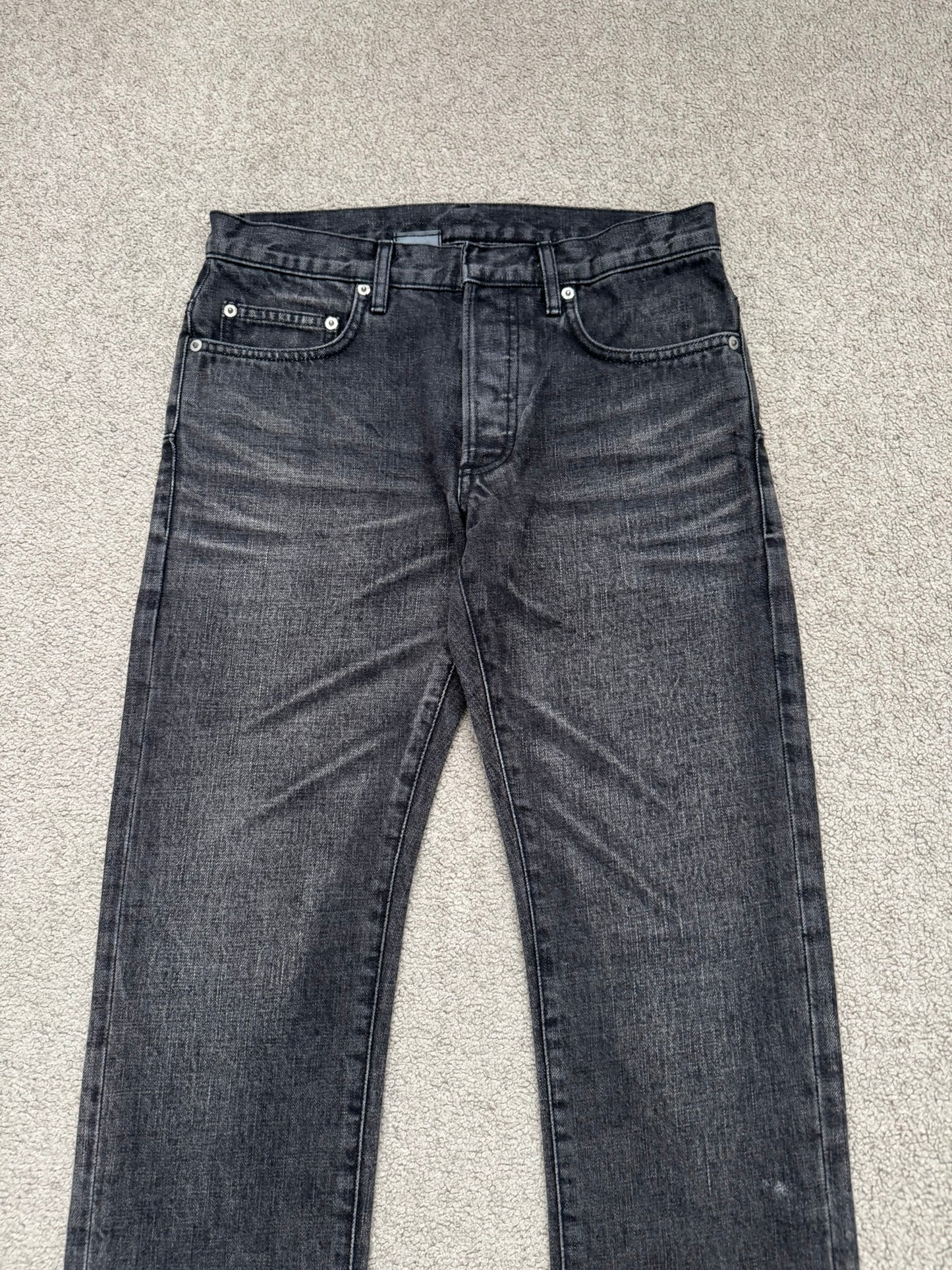 SS08 Dior Homme by Kris Van Assche MIJ Clawmark Denim Jeans