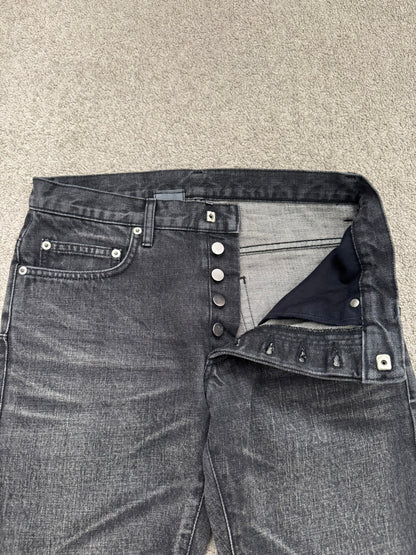 SS08 Dior Homme by Kris Van Assche MIJ Clawmark Denim Jeans