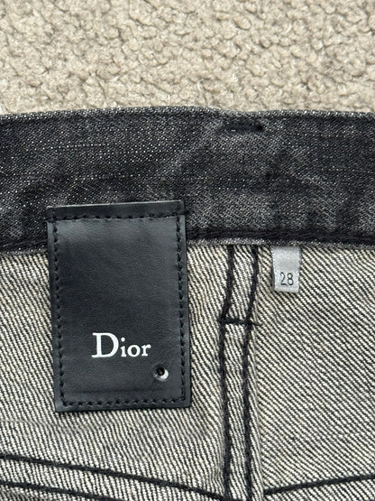 SS08 Dior Homme by Kris Van Assche MIJ Clawmark Denim Jeans