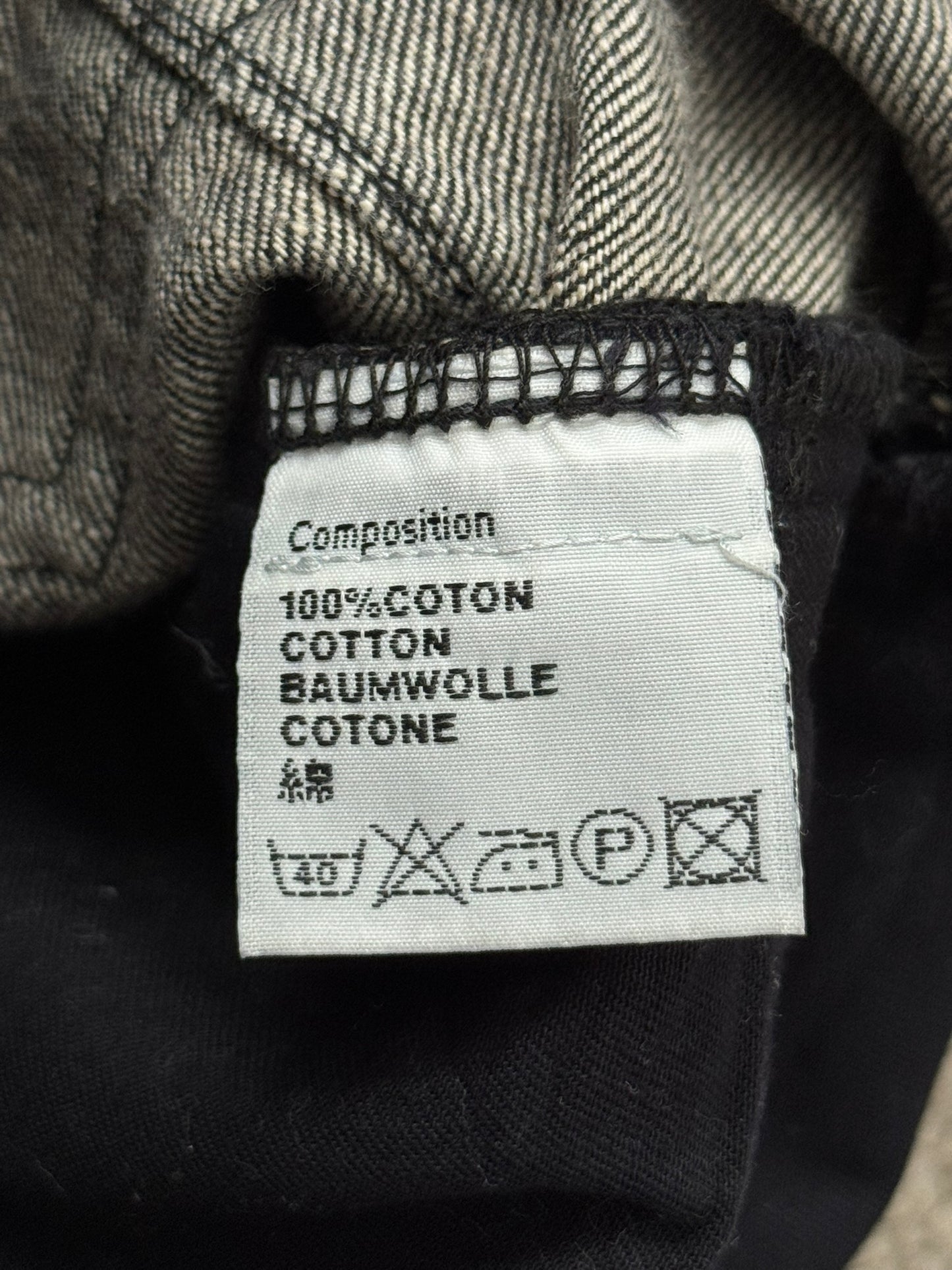 SS08 Dior Homme by Kris Van Assche MIJ Clawmark Denim Jeans
