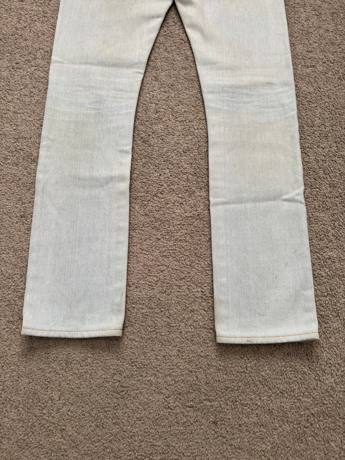 SS14 Saint Laurent by Hedi Slimane Lightwash D02 Denim Jeans