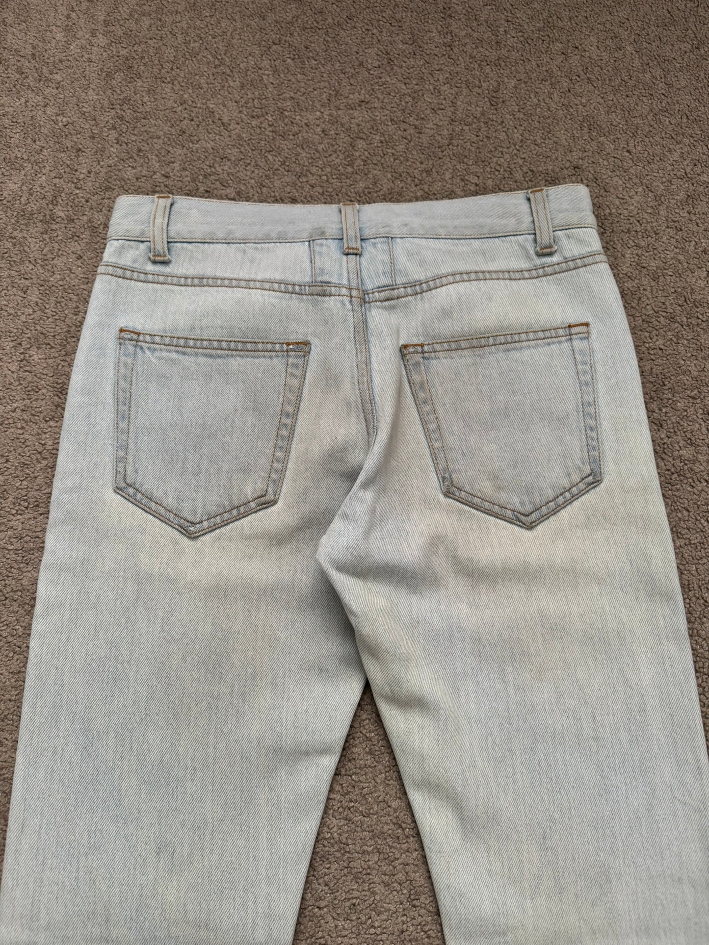 SS14 Saint Laurent by Hedi Slimane Lightwash D02 Denim Jeans