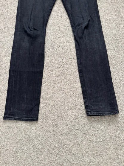 SS15 Saint Laurent by Hedi Slimane Black D02 Denim Jeans