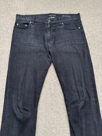 SS15 Saint Laurent by Hedi Slimane Black D02 Denim Jeans