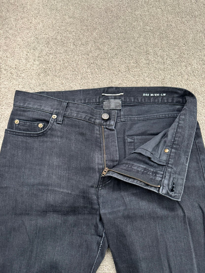 SS15 Saint Laurent by Hedi Slimane Black D02 Denim Jeans